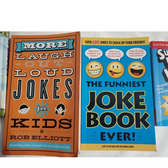 :* Mix lot of 8 kids children joke , knock knock jokes and riddles books . Funny - Picture 5 of 12